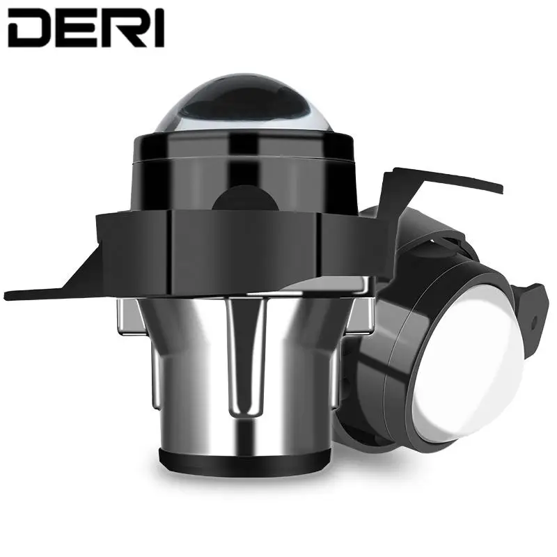 

2.5 Inch Bi LED Lens H8 H9 H11 LED Bulb Headlight Projector LED Lenses Angel Eyes Auto Car Light Fit For Nissan X-Trail
