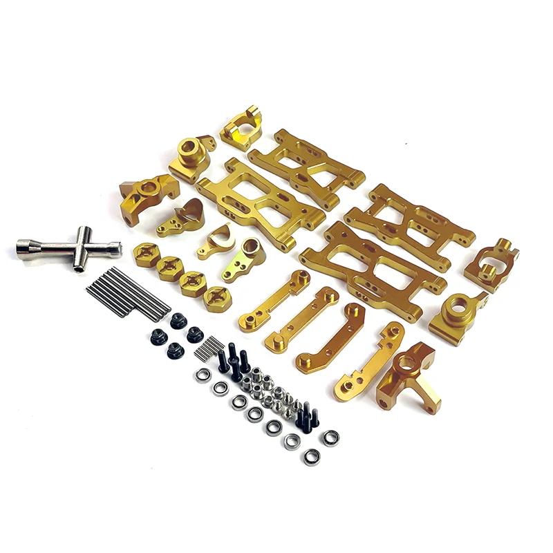 

Wltoys 144001 124017 124019 металлические аксессуары для модификации радиоуправляемых моделей