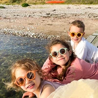 fashion round children sunglasses classic cute girls boys kids sun glasses uv400 protection eyewear baby de sol gafas