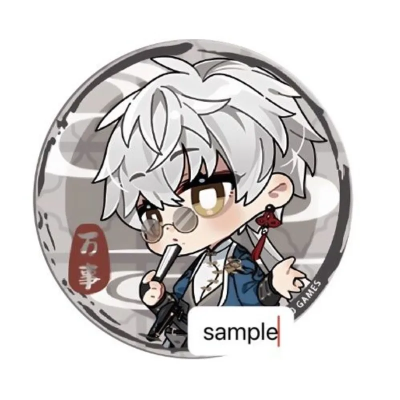 Брошь серый ворон Wanshi