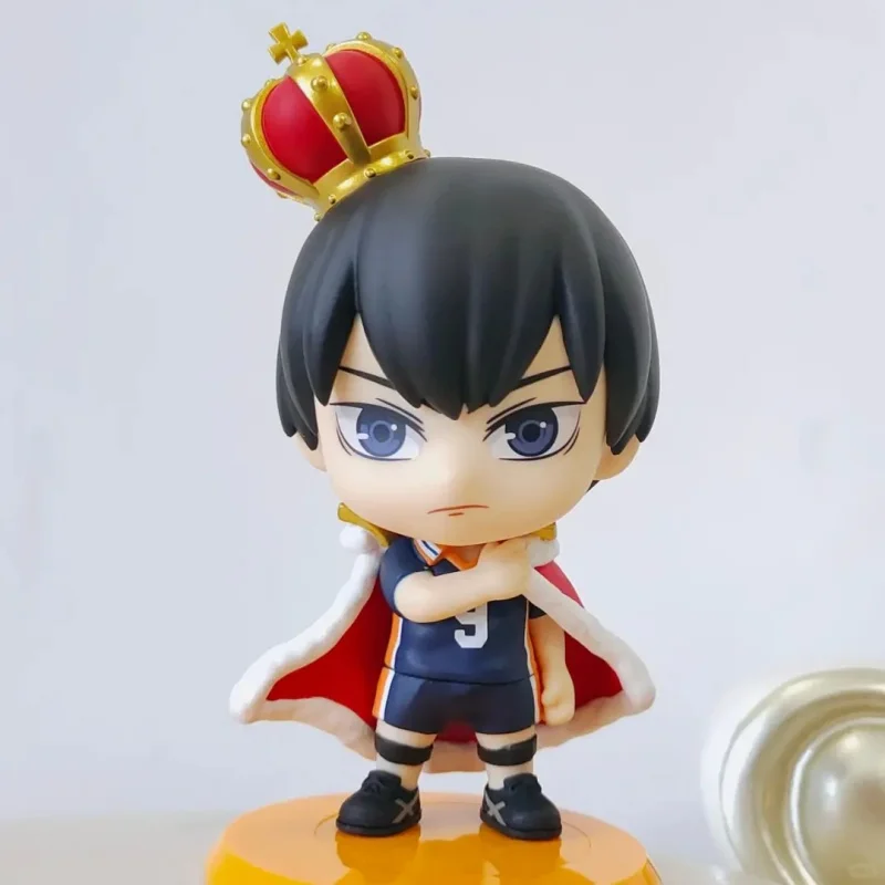 Фото В наличии! Горячие новинки: Haikyuu! ! Коллекционная мини-фигурка Hinata Shoyo и Kageyama Tobio Cosbaby: модель-игрушка, настольное украшение, праздничный подарок №2