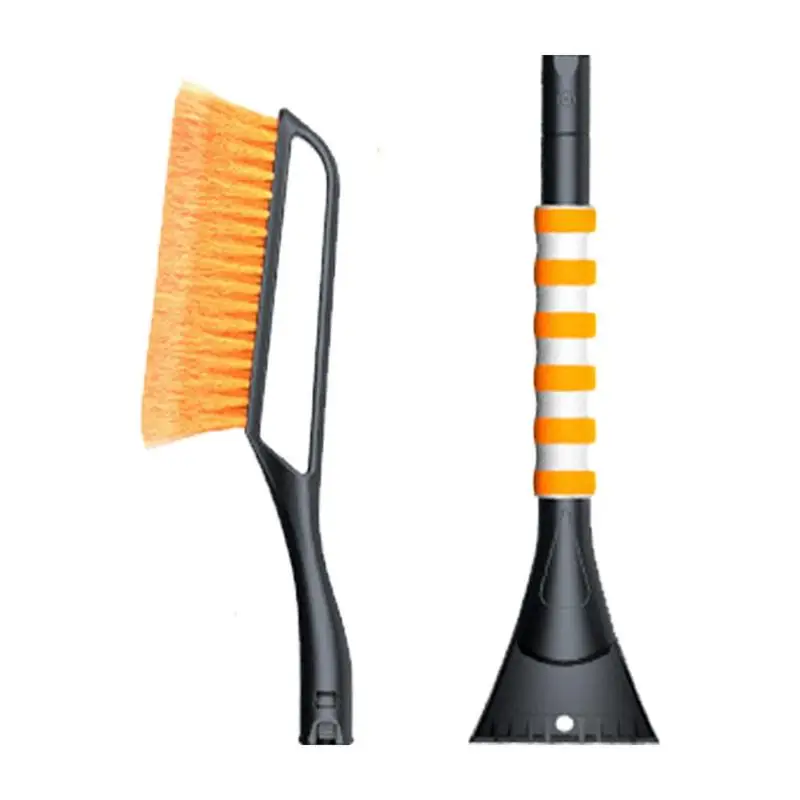 

Ice Scraper And Brush For Car 2 In 1 Ice Shovel With Brush Snow Remover For Cars And Trucks Easily Remove Hard To Reach Snow Two