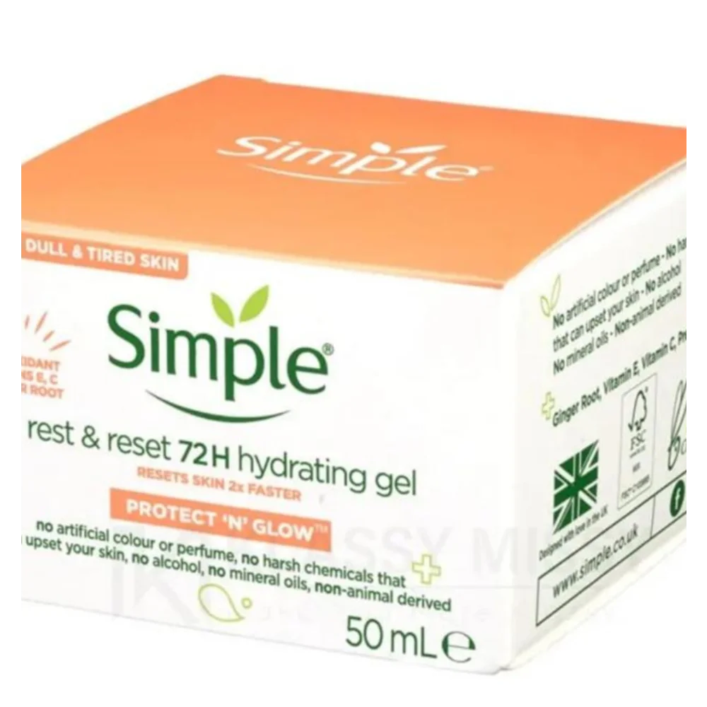 Крем для лица с эффектом отдыха на коже 72h 50 мл