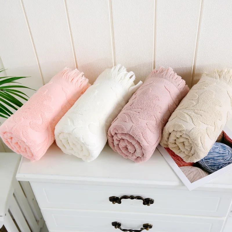 

Набор банных полотенец с цветочной бахромой, Хлопковое полотенце, полотенце для мальчиков, 1 шт., мужское полотенце, семейное полотенце, боль...