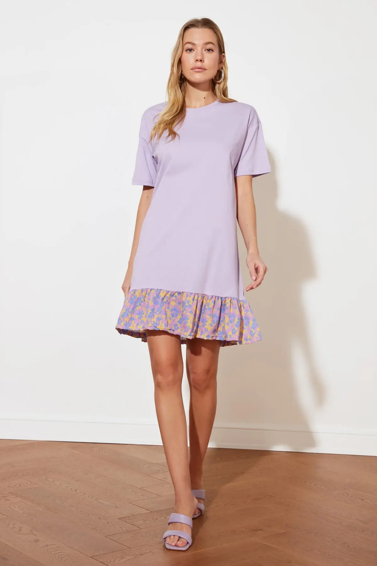 

Trendyol Woven Detailed Knit Dress TWOSS20EL2286