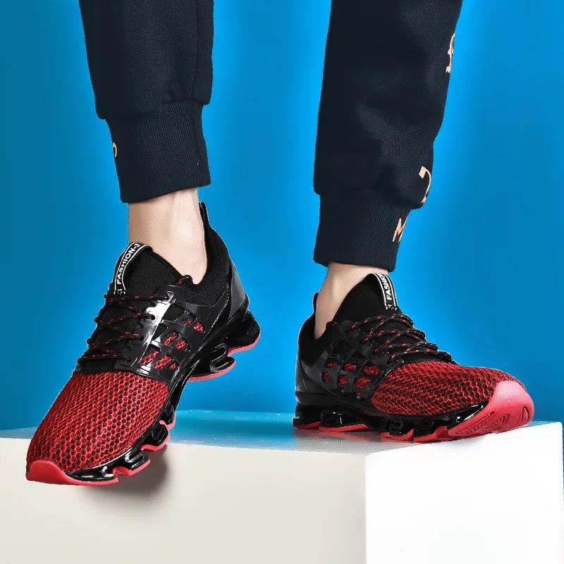 Mens Womens Trainers Breathable Mesh Cross Trainning Trail Running Shoes Fashion Couples Blade Sport Sneakers