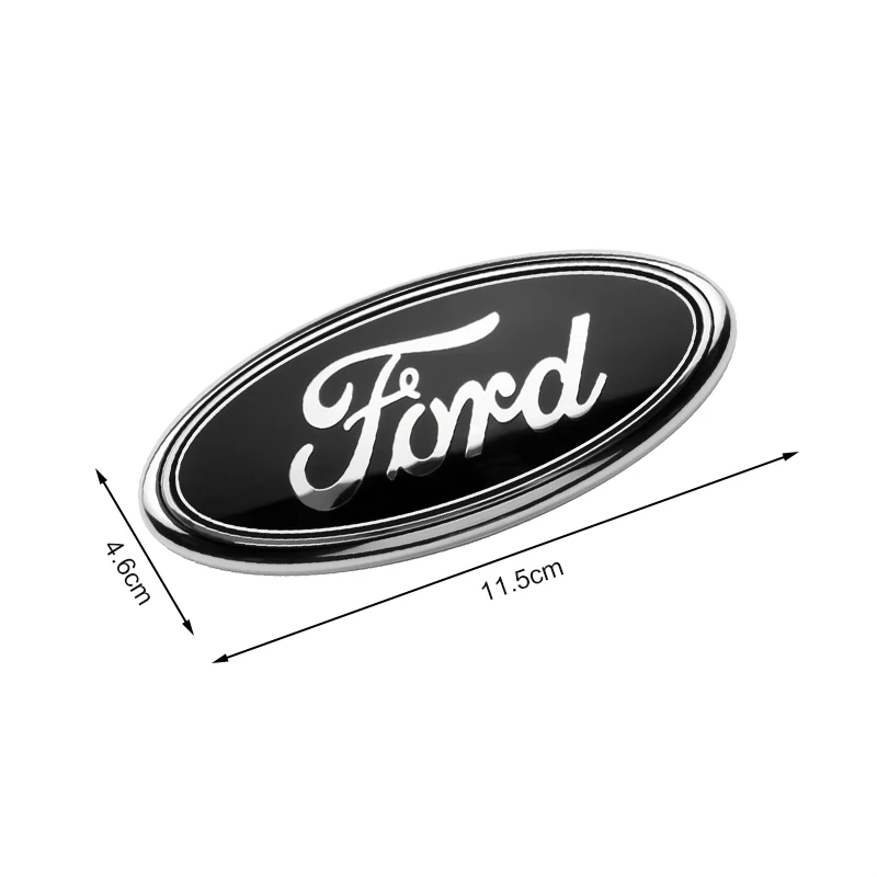 Фото 1 шт. Эмблема-наклейка на капот, радиатор, крышку багажника для Ford Focus Mondeo Kuga Fiesta MK7 Escort Edge 2 4 MK2 MK4 №4