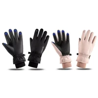 gloves winter ski gloves sports plus velvet thick waterproof and windproof motorcycle riding warm gloves