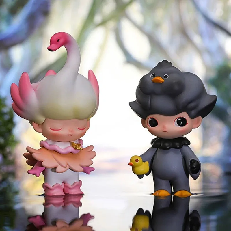 

Милая аниме фигурка подарок Сюрприз коробка оригинальная POPMART Dimoo сказочная серия глухая коробка игрушки модель подтвердить стиль