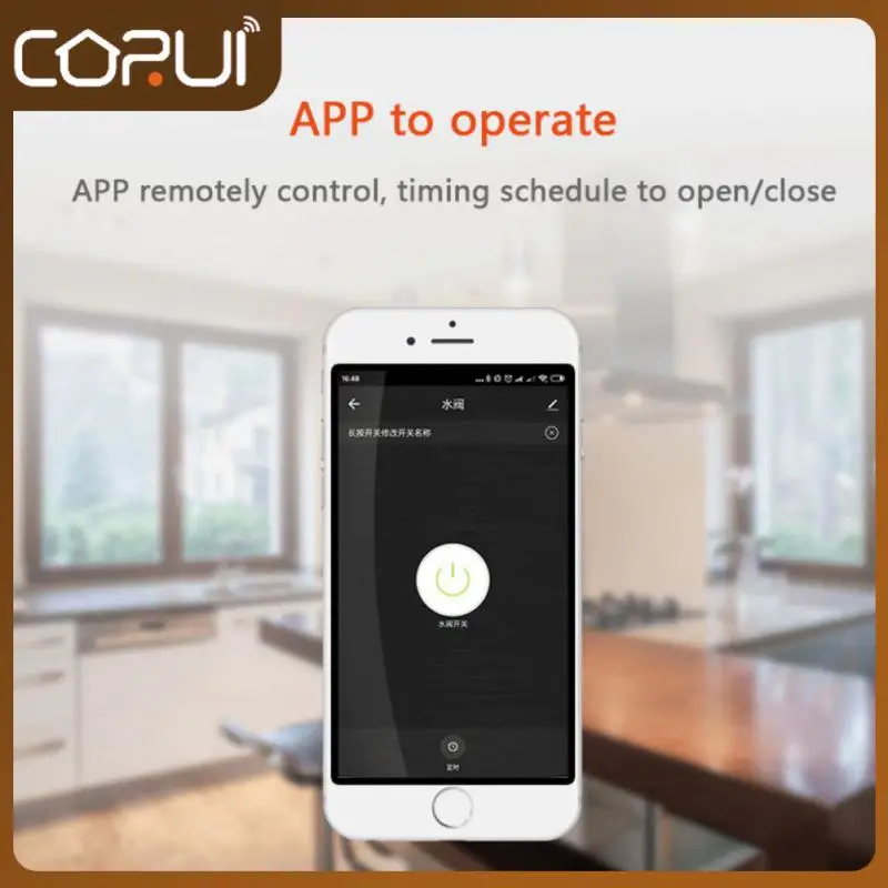 

Смарт-контроллер для смесителя с поддержкой Alexa и Google Assistant