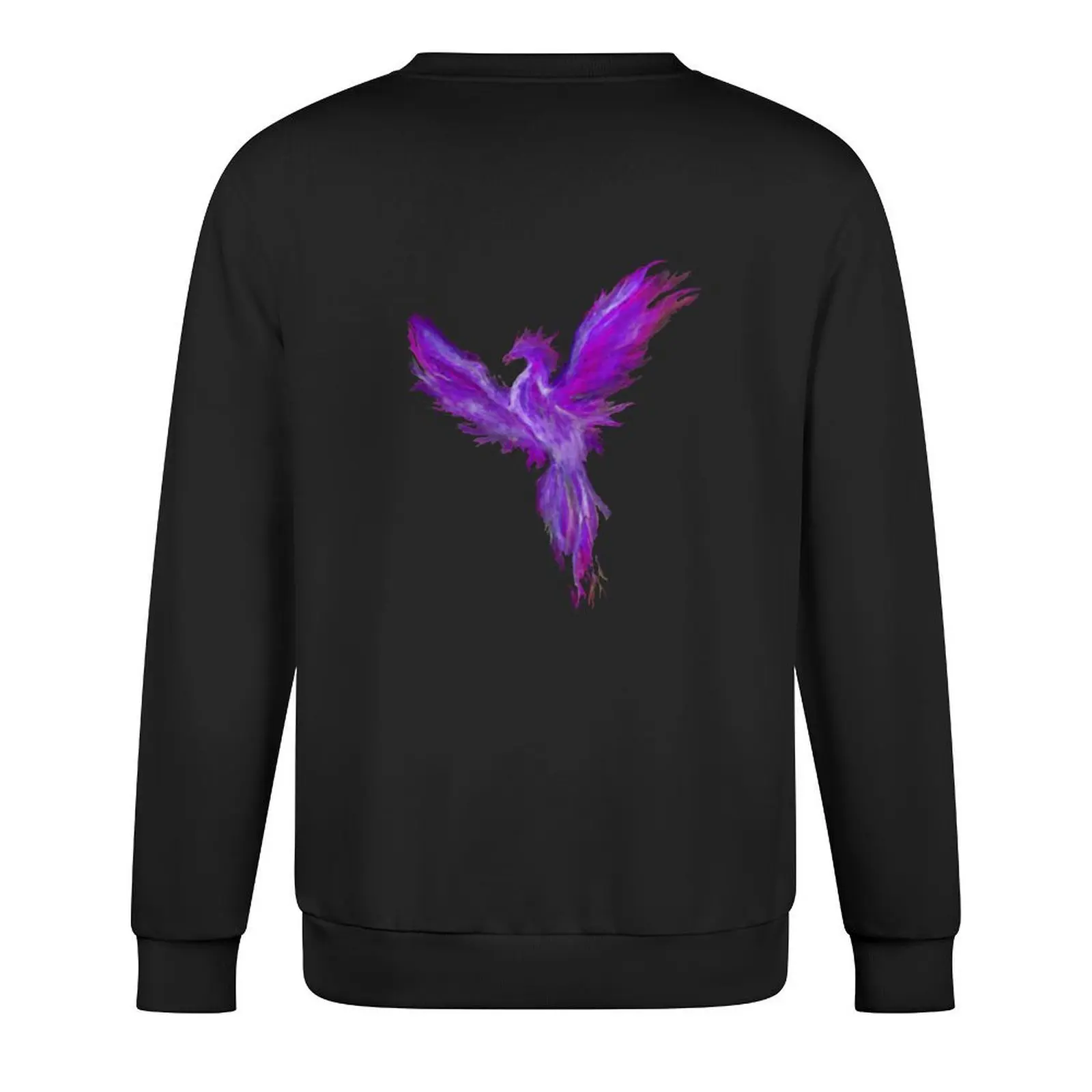 Фото Фиолетовый пуловер Pheonix, блузка, мужская толстовка, комплект одежды в стиле аниме, корейская одежда, мужская толстовка №3