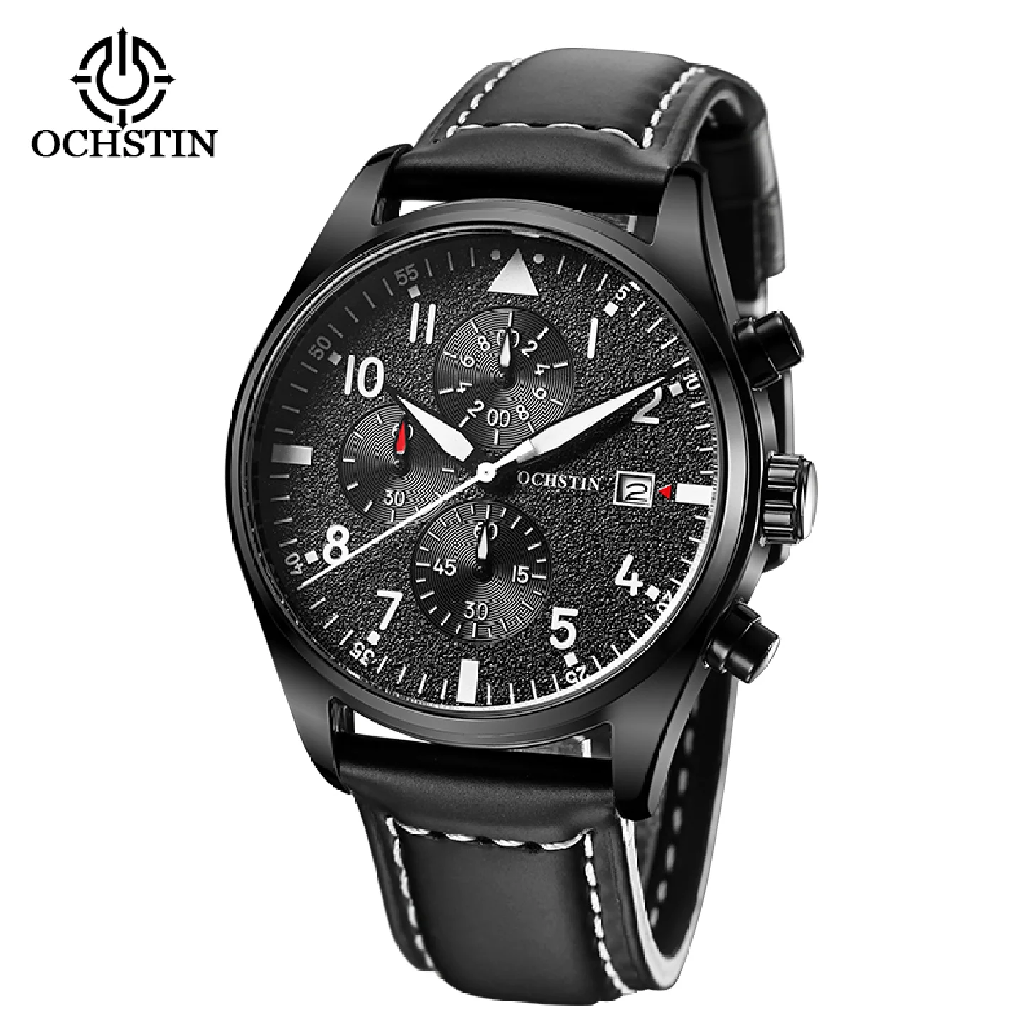 

OCHSTIN 2020 Top Luxury Brand Men Watches Fashion Chronograph Waterproof Quartz Analog Wristwatch Male Clock Relogio Masculino