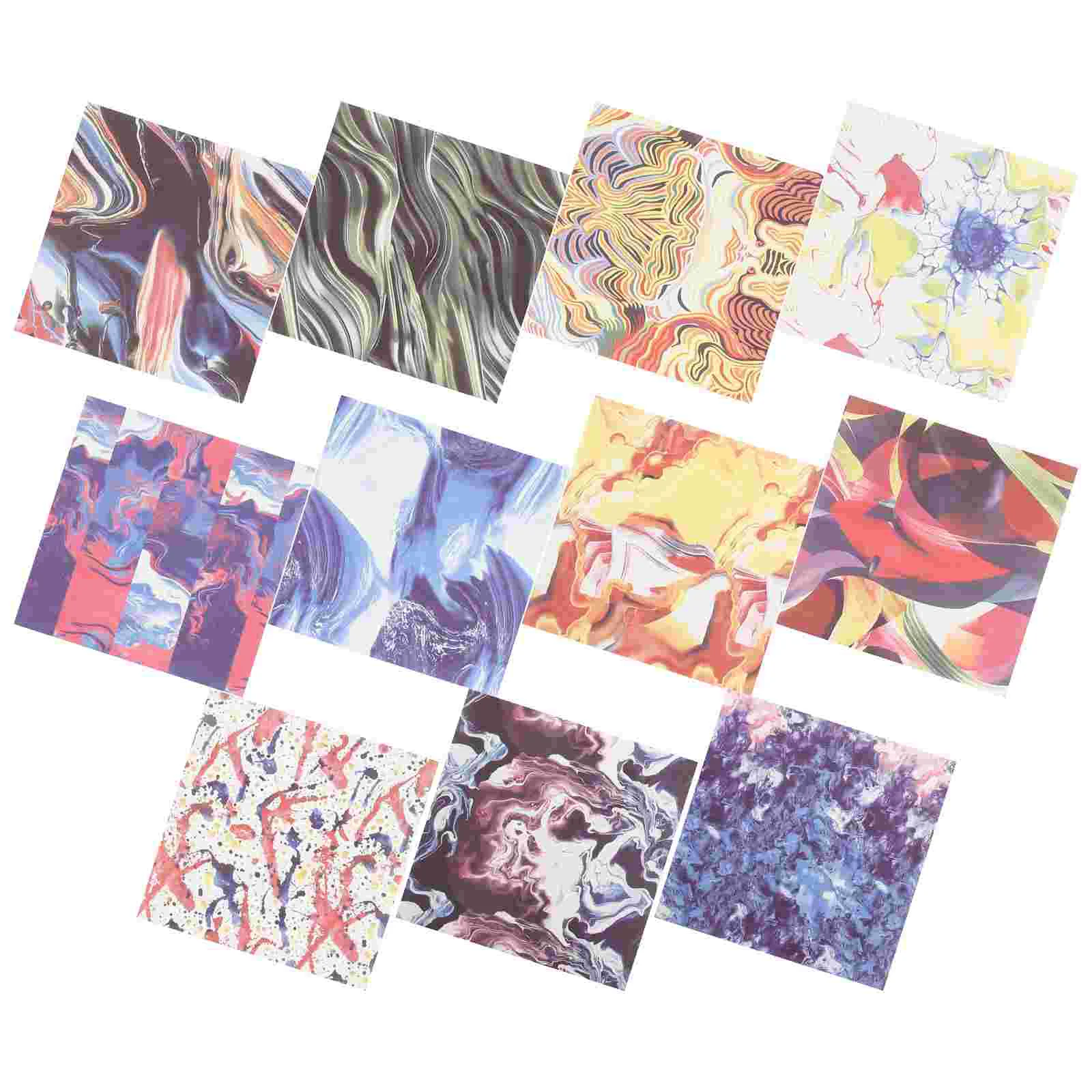 

11 Pcs Sublimation Film Transfer Sheets Transfer Paper Costume Shirt Hat Supply Home Environmental Protection Pet White Decor