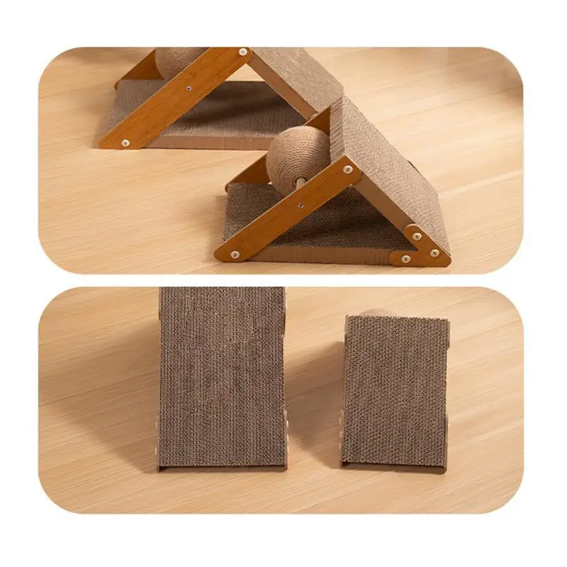 Когтеточка для кошек треугольные когтеточки игрушка вертикальная когтеточка