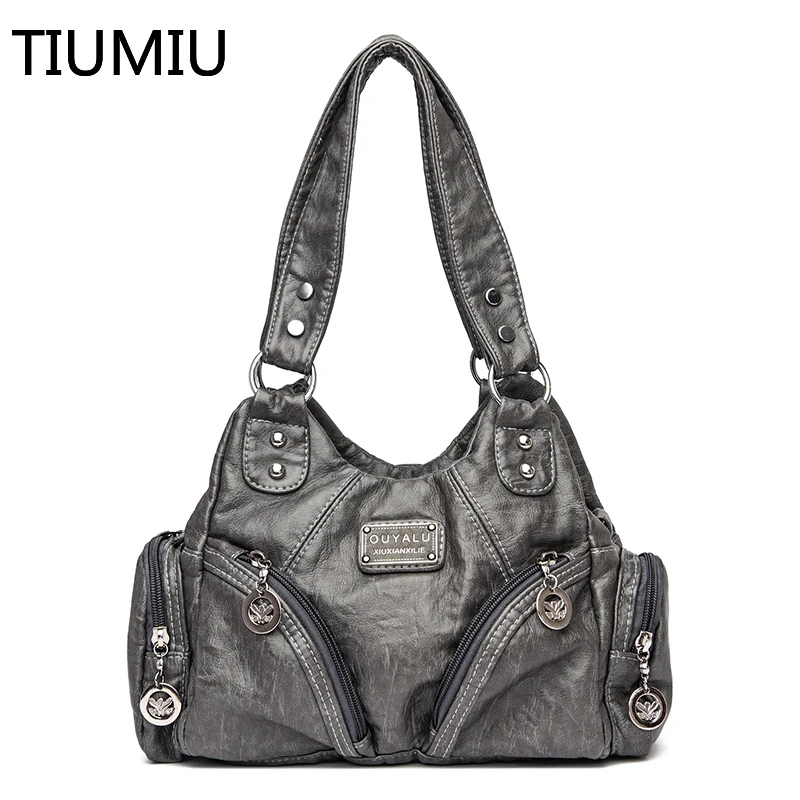 

Women's Tote Bag PU Leather New Luxury Handbags Large Capacity Shoulder Bags for Women 2021 Fashion Female Hand Bag Designer
