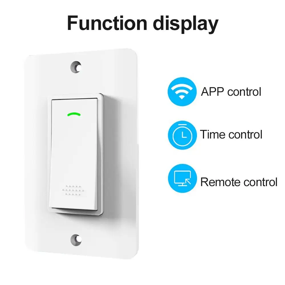 Купи Wifi smart switch Tuya Mini Wifi Smart DIY Switch Light Supports Timing Control Automation Module APP For Alexa Google Home за 967 рублей в магазине AliExpress