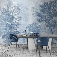 custom photo wallpaper modern minimalist forest scenery murals wall cloth living room tv bedroom decor fresco papel de parede 3d