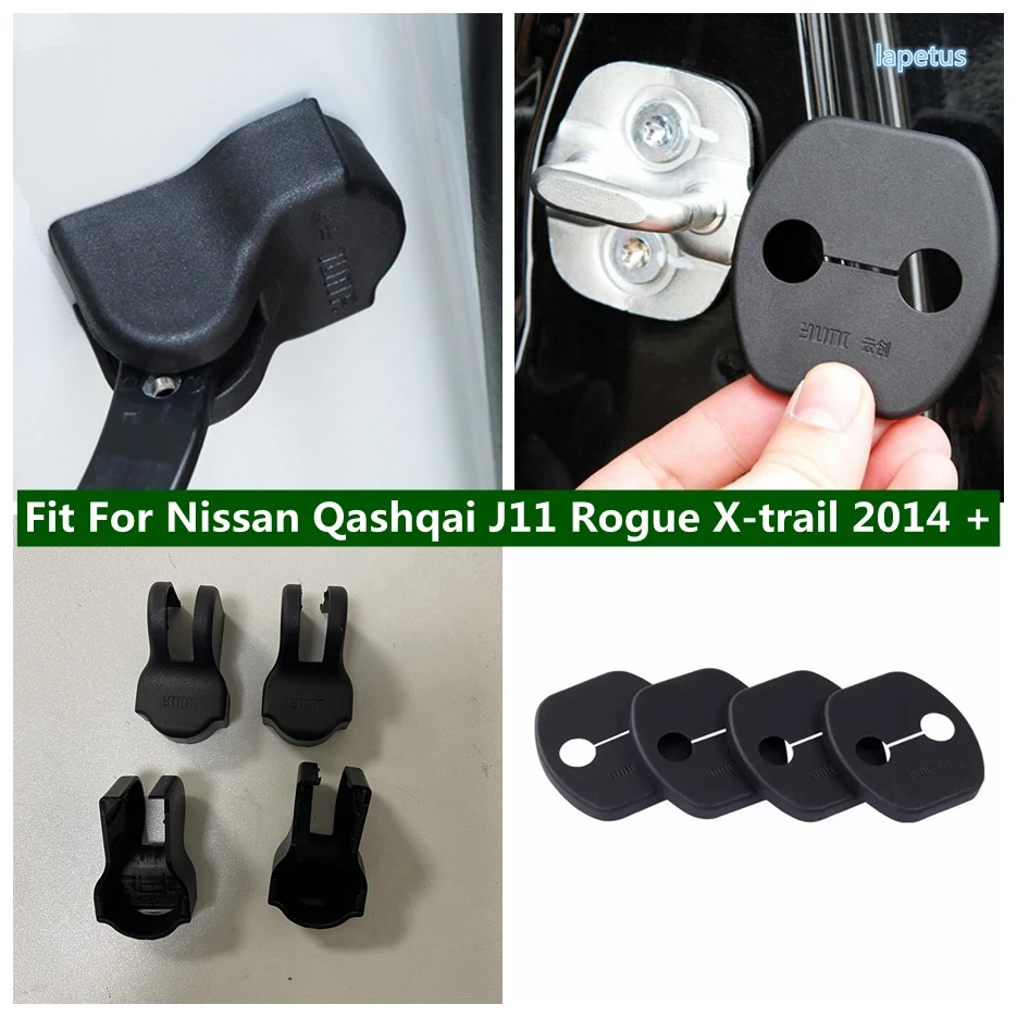 

Car Door Stopper Protection Cover Doors Lock Cap Trim Fit For Nissan Qashqai J11 Rogue X-trail 2014 - 2020 Interior Accessories