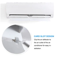 air conditioner deflector adjustable air conditioning windshield anti direct wind baffle set