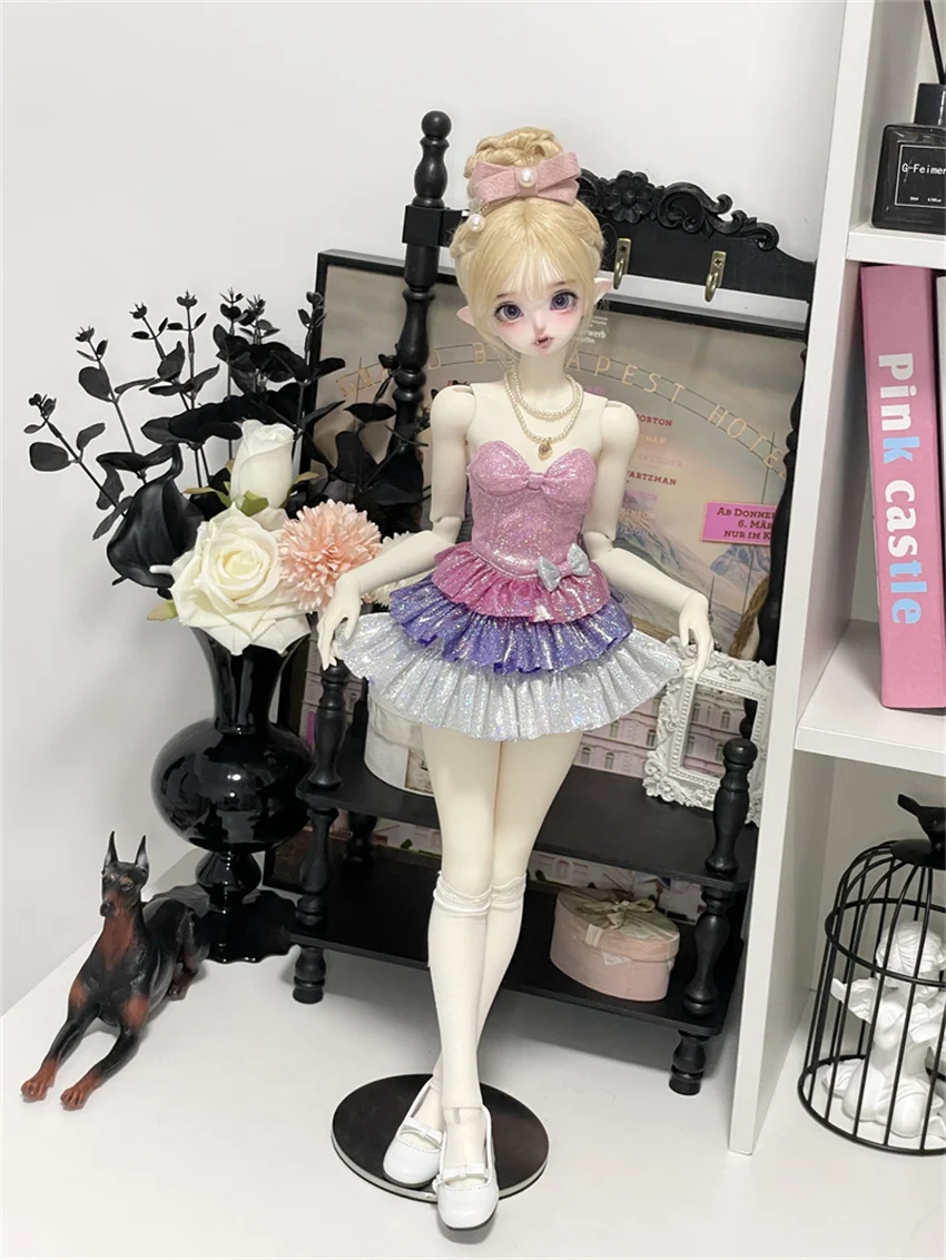 Одежда для куклы BJD 1/3 sd16 1/4 комплект платья аксессуары кукол (без куклы)