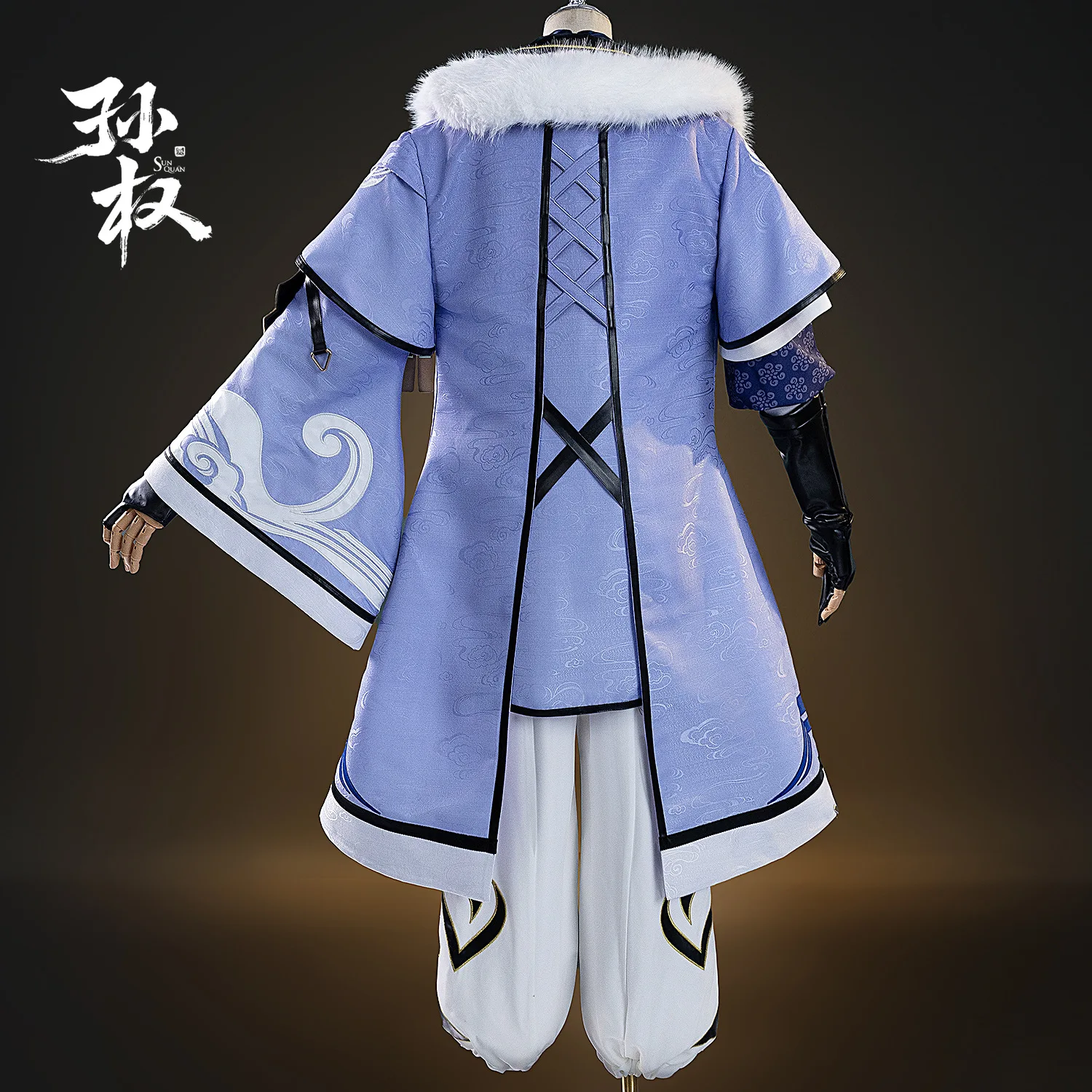 Фото Костюм для косплея Sun Quan Honor of Kings, игра в стиле аниме, китайский ханьфу, полный комплект, униформа, праздничная одежда на Хэллоуин, мужская одежда для косплей №3