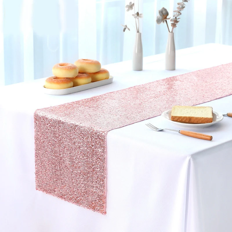Glitter Net Table Runners Sparkly Sequin Table Runners For Wedding Decoration Sequin Christmas Birthday Baby Shower Party Decor nancy clark nutrition for runners