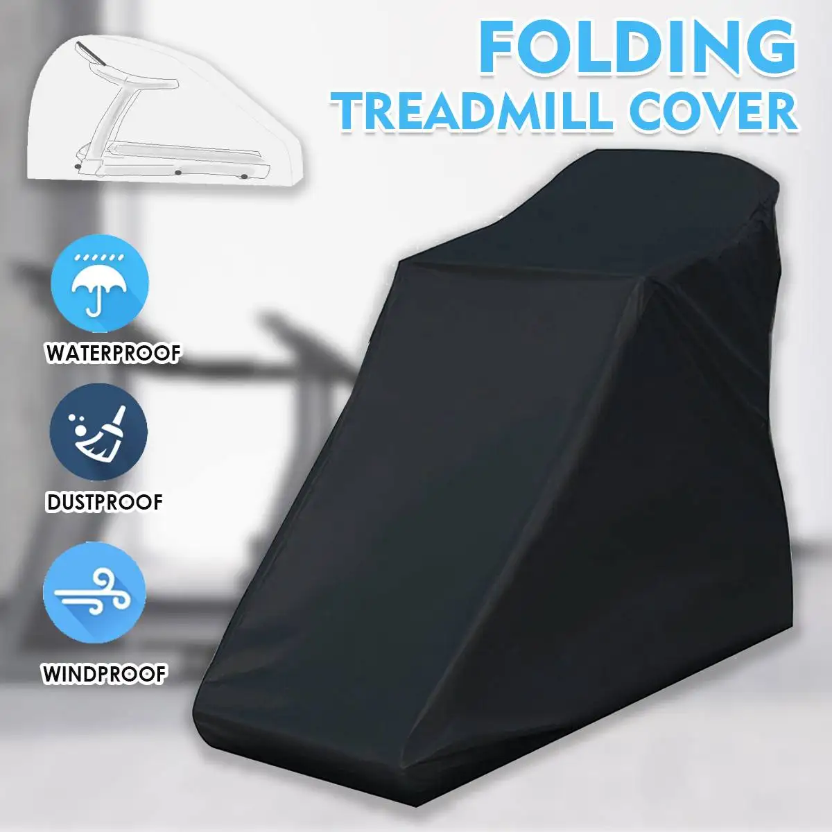 

Machine Waterproof Dust Outdoor Protection Storage Treadmill Running Indoor Sun Covers Cover Bag Jogging Treadmill Shelter