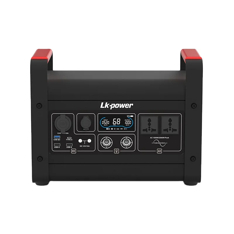 

Портативная перезаряжаемая солнечная электростанция до 300 Ач 1000 Вт