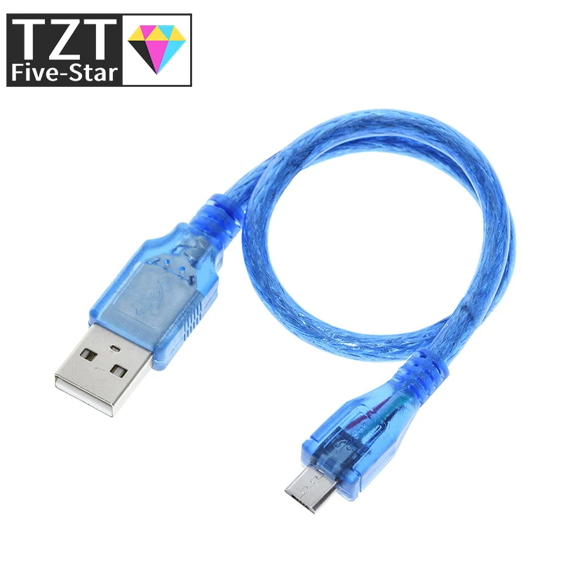 USB-кабель 30 см 0 3 фута для Leonardo/Pro micro/DUE высококачественный тип A Micro USB м Arduino