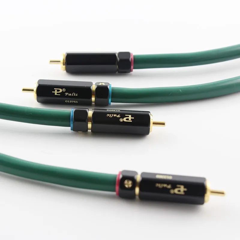 Фото Hifi Пара Furutech Alpha series FA-220 OCC rca аудио кабель усилитель CD DVD плеер динамик PR-109 Gold RCA кабель для соединения №2