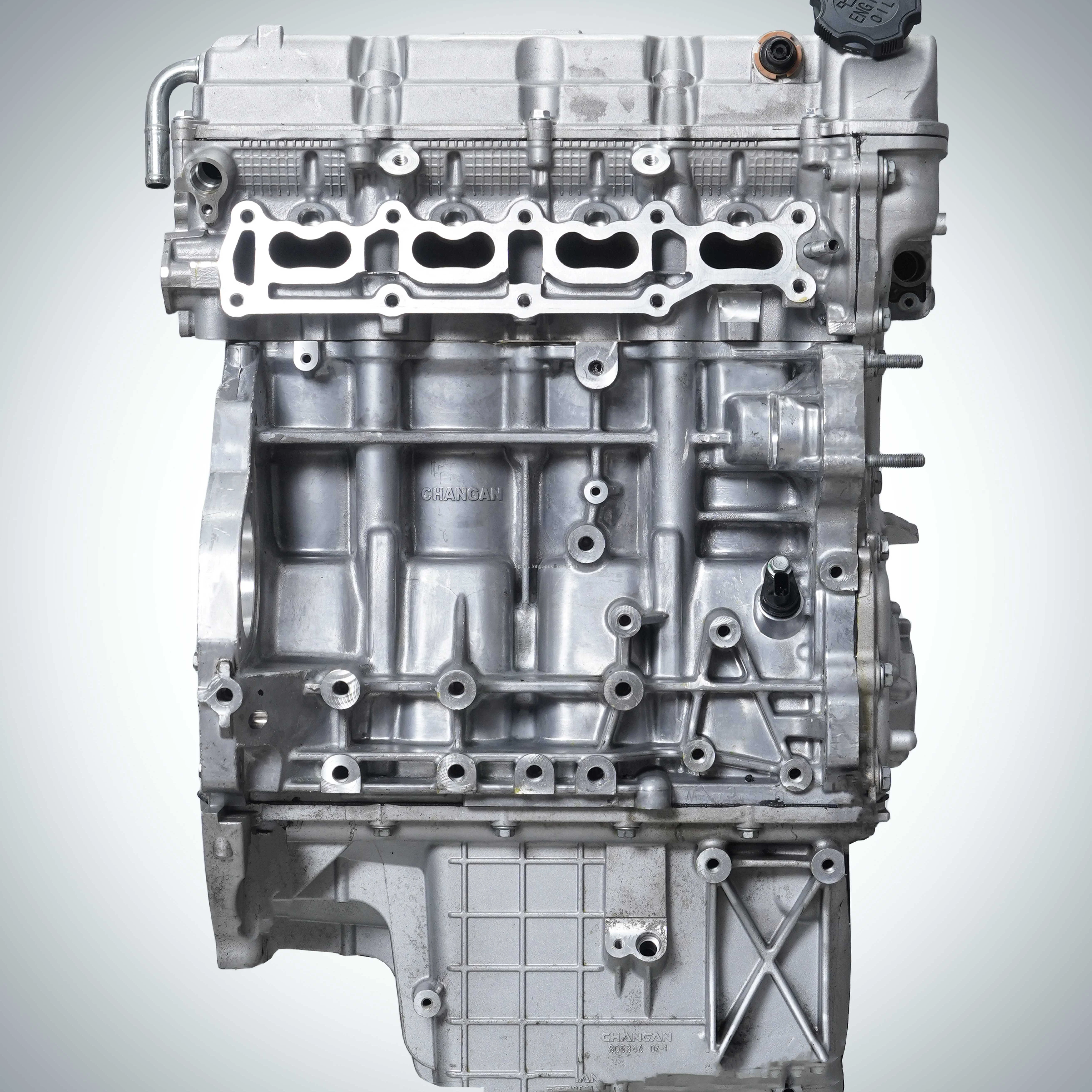 Фото Новый двигатель JL473QH 1480cc Long Block для Changan KYC V3 Changan V3 №1