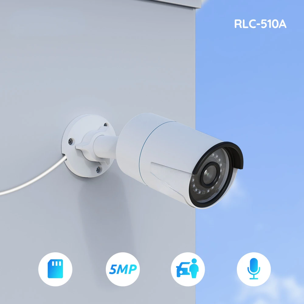 

Наружная IP-камера 5 Мп, PoE, водонепроницаемая, с инфракрасным ночным видением, умная, с датчиком присутствия, домашняя камера видеонаблюдения...