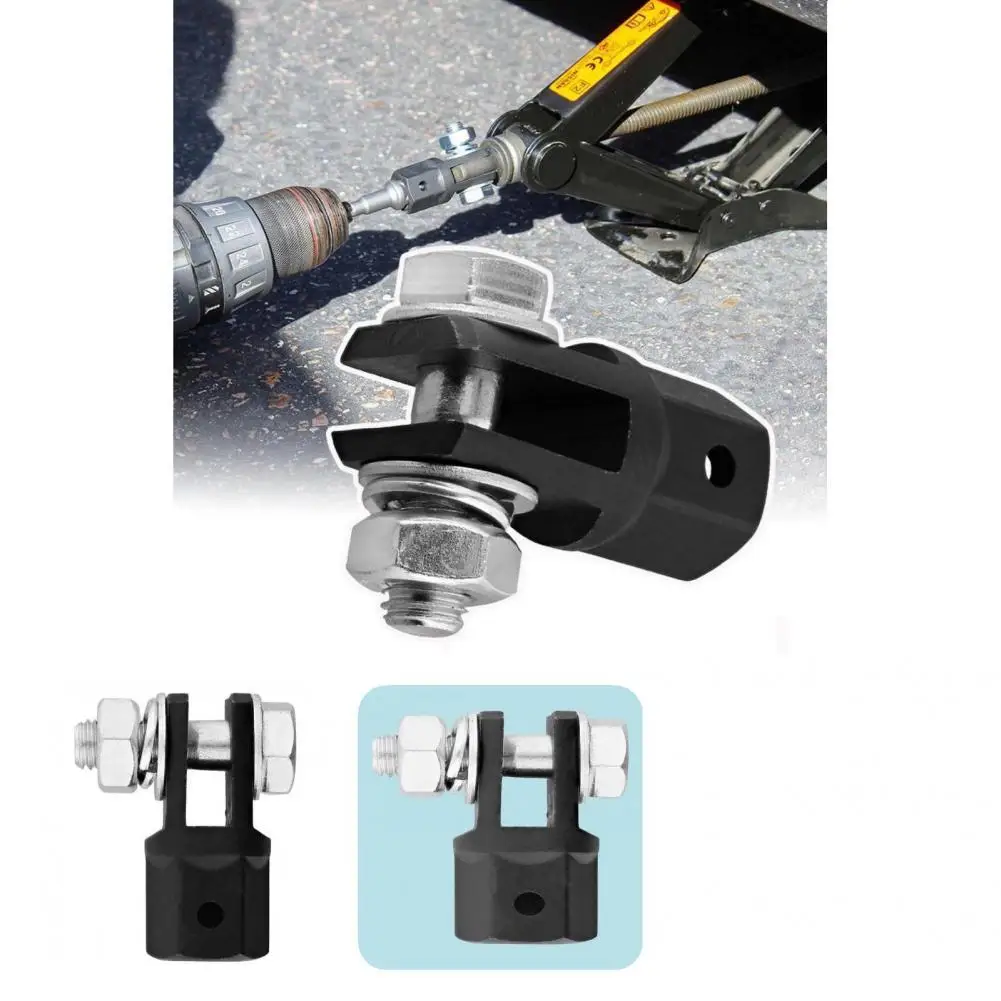 

Scissor Jack Connector Helpful Automobile Repair Scissor Jack Adapter Corrosion Resistant Simple Use Car Jack Adapter