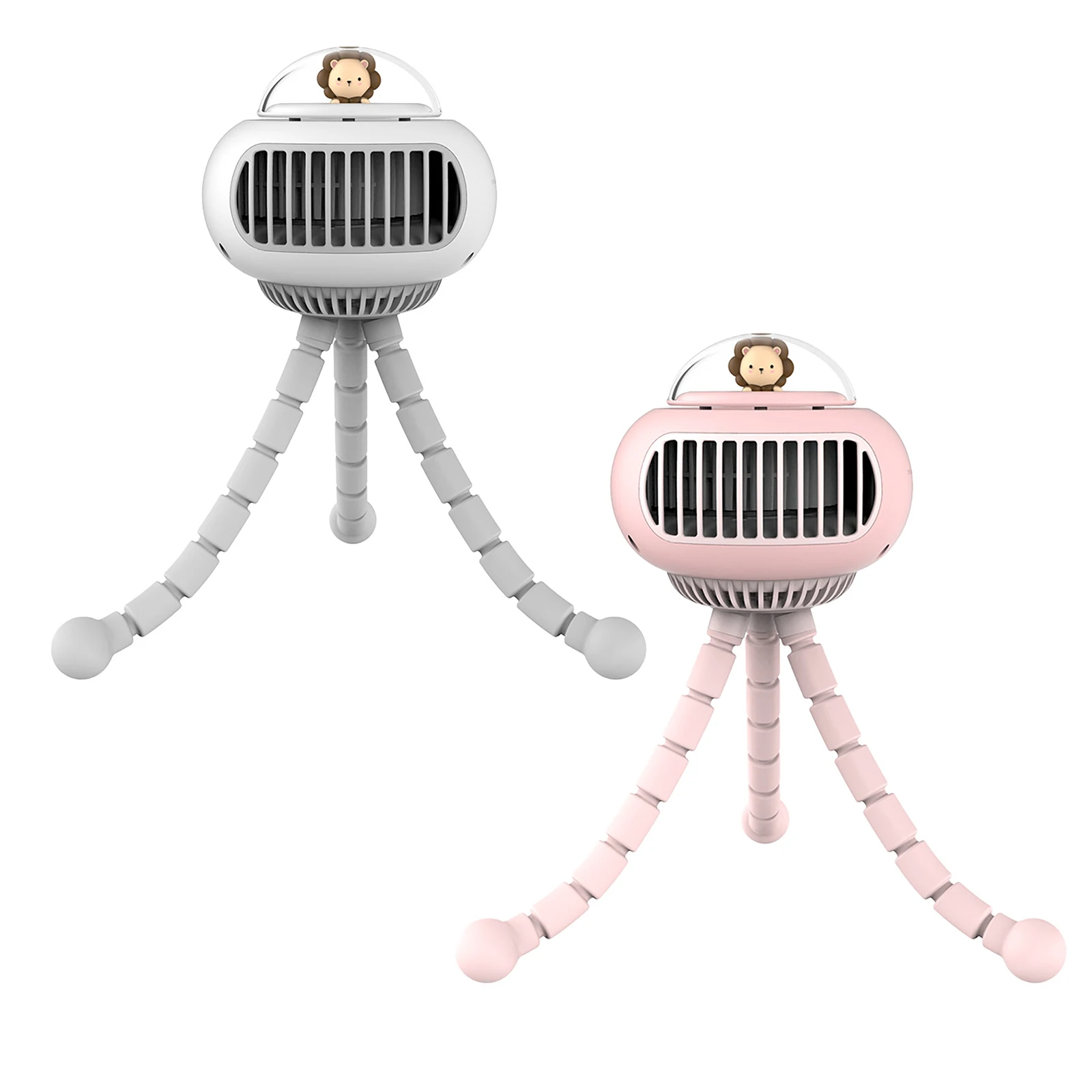 Портативный вентилятор для детской коляски без лопастей Настольный портативный