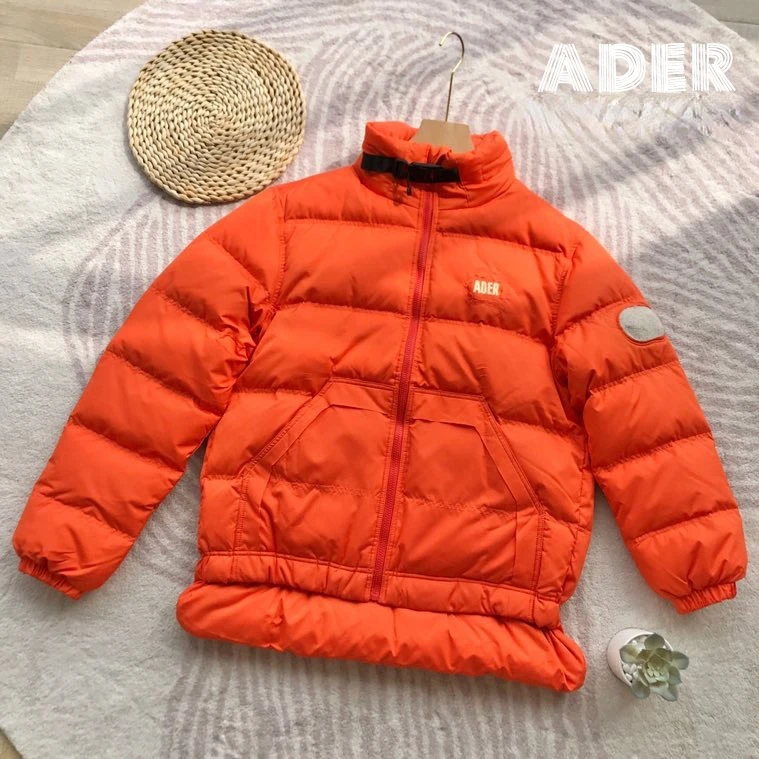 

ADER ERROR Down Jacket Casual White Duck Down Jacket Men Women 1:1 High Street ADER with Hood Coat