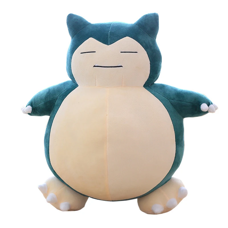 

30cm Pokemon Cartoon Snorlax Plush Toys Anime Movie Pocket Monsters New Rare Soft Stuffed Animal Game Doll For Christmas Gift
