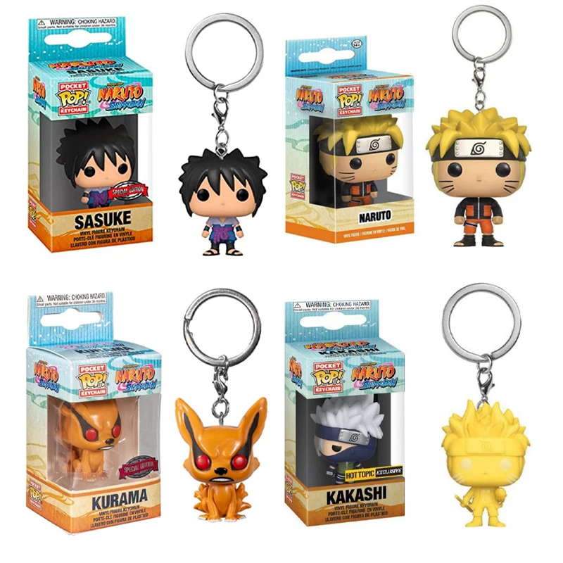 Искусственная кукла Саске Какаси Курама кулон из ПВХ Коллекция кукол шесть ванн