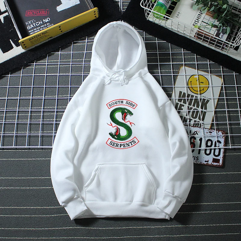 

Southside Serpents Riverdale 1 Women's Hoodies Fashion Oversized Sweatshirt Anime Unisex Pullover Long Sleeve Hoodie Women