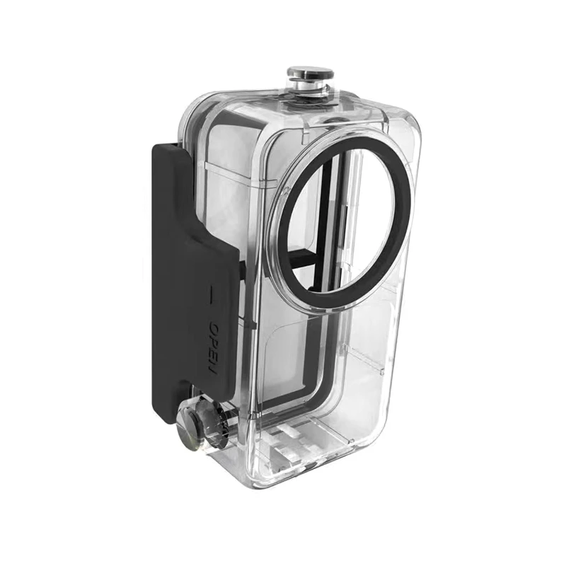 

Compatible For Action 2 Sports Camera Accessories Underwater Waterproof Case Diving Housing Black Protect New Dropship