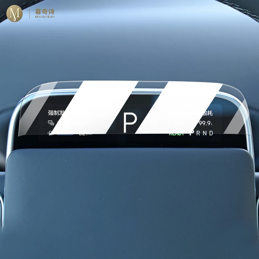 SIĘ MUQSHI Wnętrze samochodu Membrana panelu przyrządów Ekran LCD TPU Folia ochronna Dekoracja Anty Dla LEADINGIDEALL7/L8/L9 2021-2024