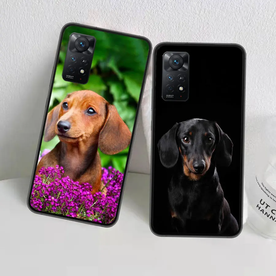 Dachshund Doberman Dog Phone Case For Xiaomi Redmi Note 12 Plus 11 11T Pro 5G 11E 11S 4G 10 10S 9 9S 9T 8 8T 7 6 5 Cover Shell C images - 6