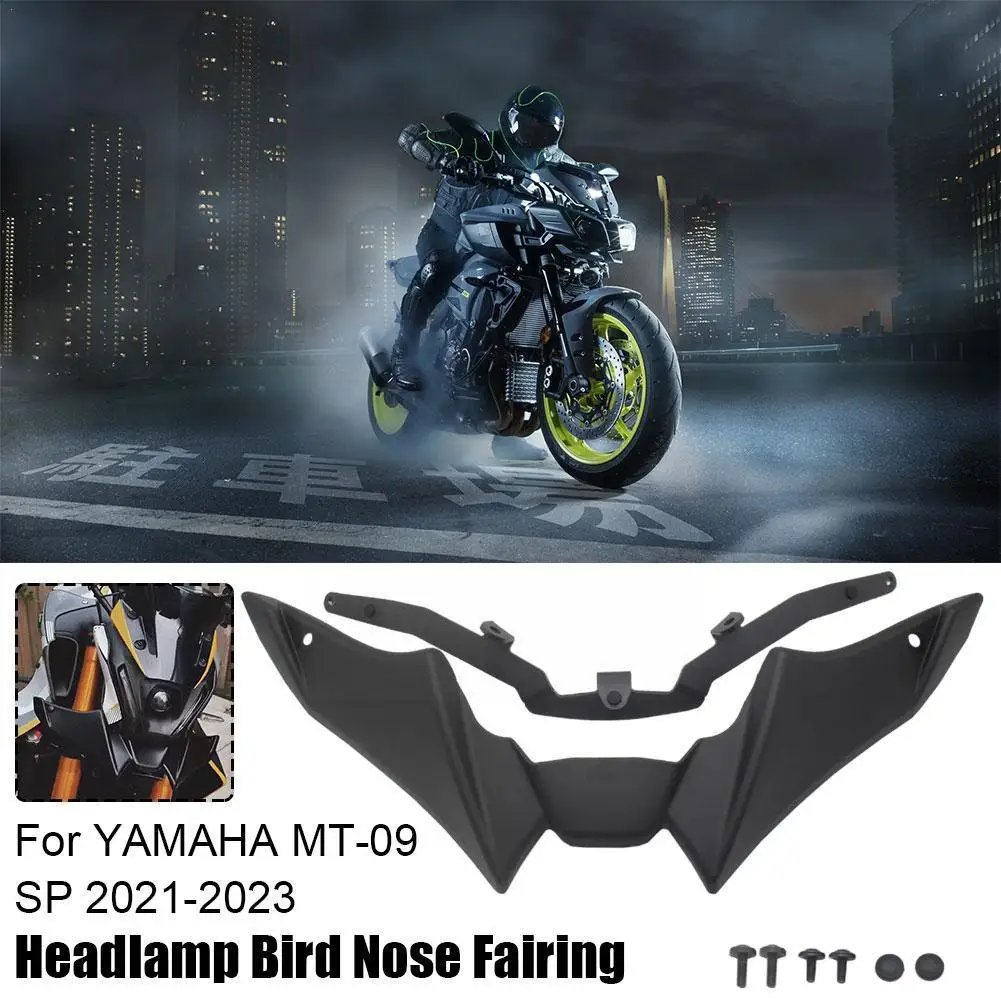 

for YAMAHA MT-09 SP 2021 2022 2023 MT09 21-23 Motorcycle Forntal Downforce Spoilers Deflector Aerodynamic Naked Sport Wing A1K6