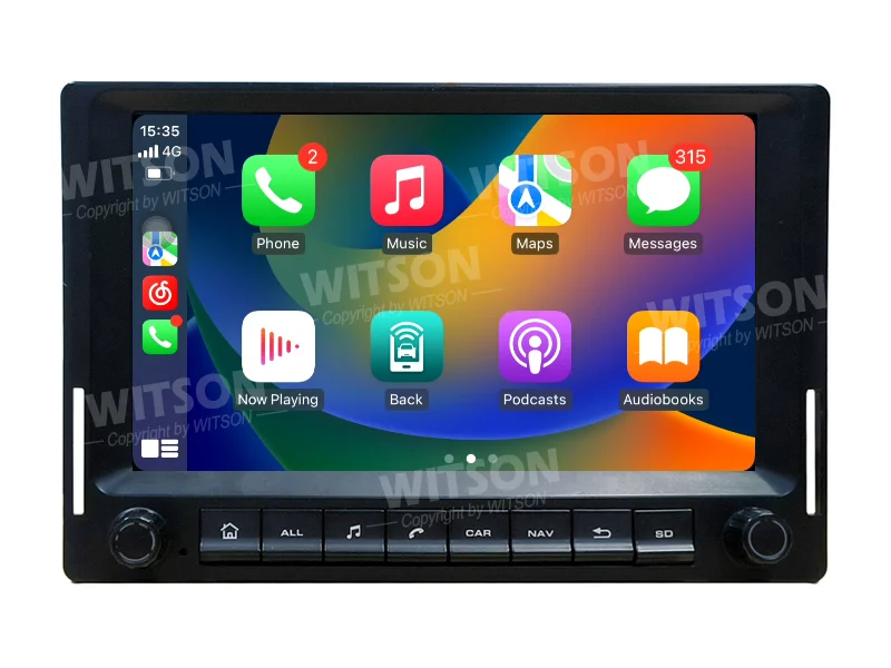 Фото 7-дюймовая автомагнитола без DVD на Android 14 для Volvo S40 V40 2000-2003, автомобильная мультимедийная система с Carplay, 4G, Wi-Fi, GPS, в стиле OEM UI №3