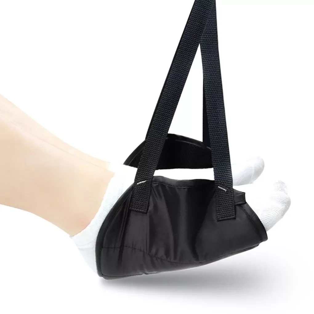 

Comfy Hanger Travel Airplane Footrest Hammock Made with Premium Memory Foam Foot