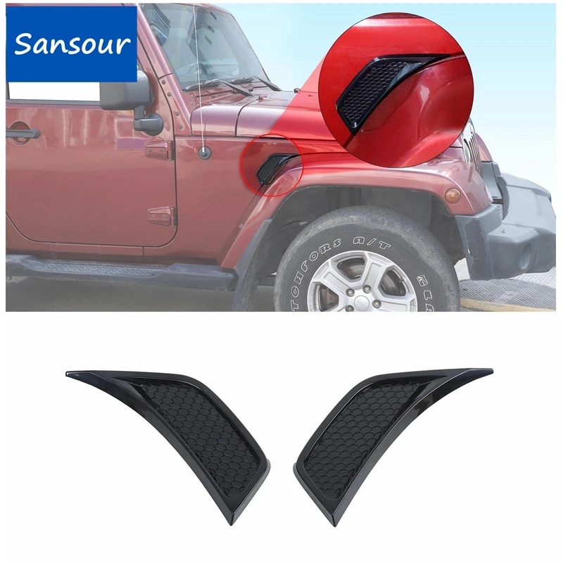 Фото Колесо автомобиля, боковое крыло, декоративные наклейки для Jeep Wrangler JK 2007-2017, внешние аксессуары для автомобиля №1