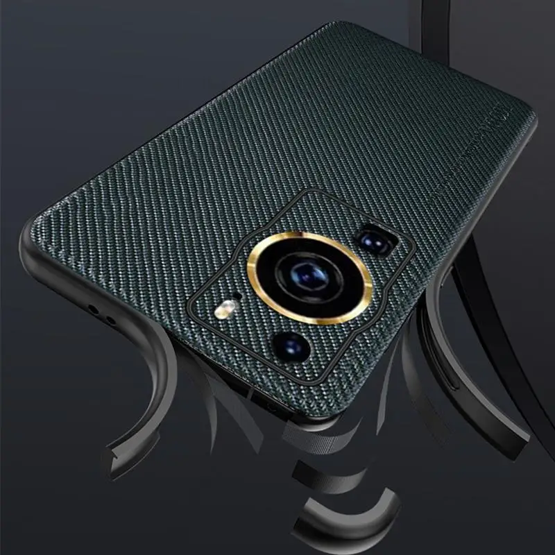 Carbon Fiber Leather Phone Case For Honor Magic 5 Pro Capa Soft Bumper Shockproof Cover Funda For Honor X40 GT X40i X30i 9X Pro