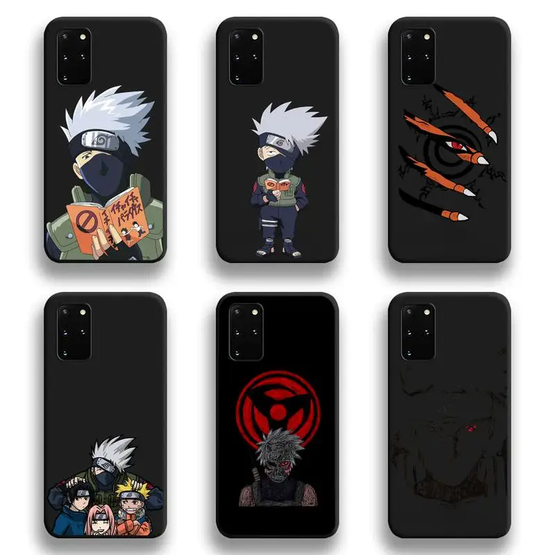 

Naruto Kakashi Phone Case For Samsung Galaxy S21 Plus Ultra S20 FE M11 S8 S9 plus S10 5G lite 2020