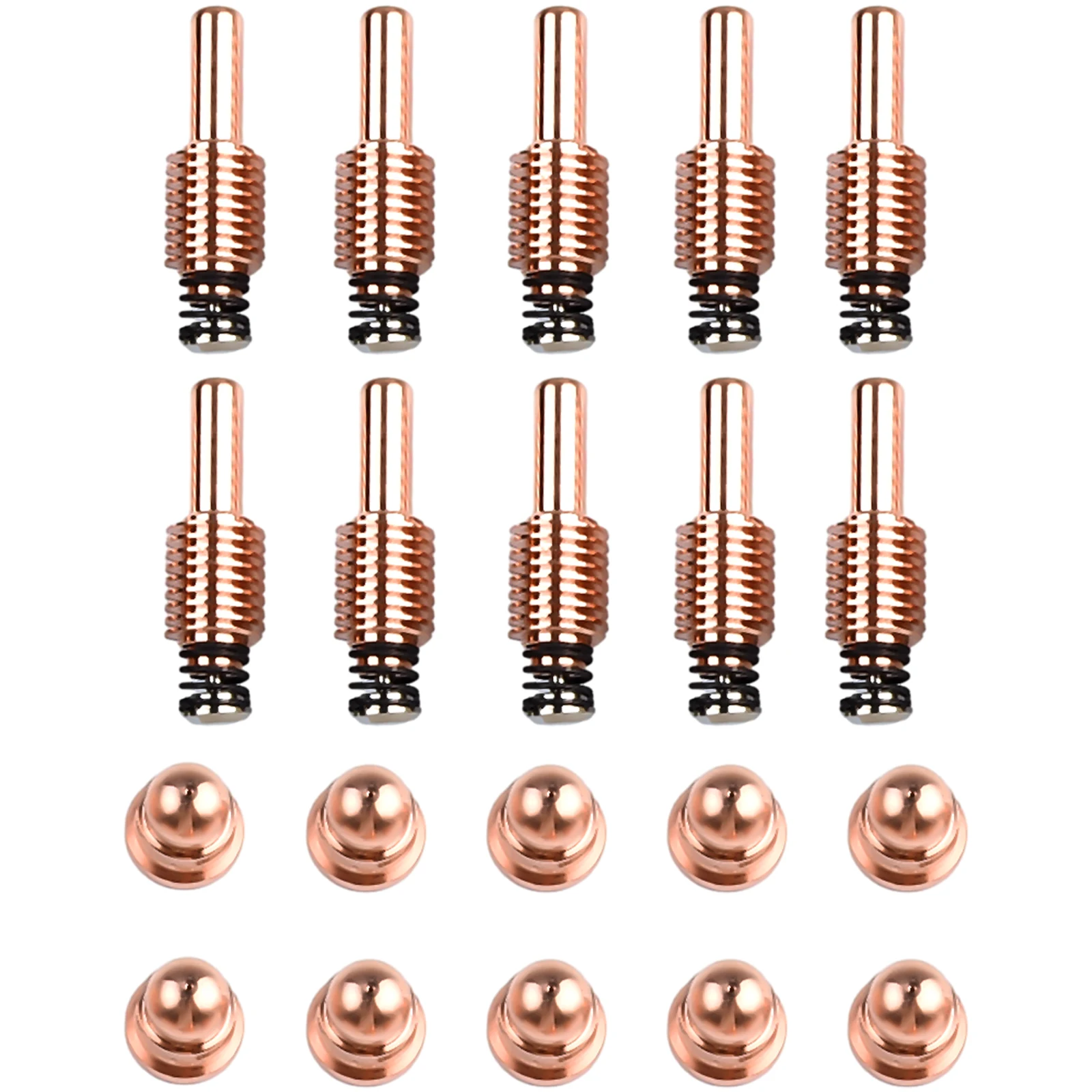 

20pc 220842 Plasma Electrodes 220930 Nozzle Tips Brass For PMX 45XP/65/85/105 Plasma Cutting Torx Consumables Welding Tool Parts