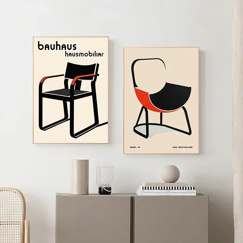 Минималистичный плакат Баухаус