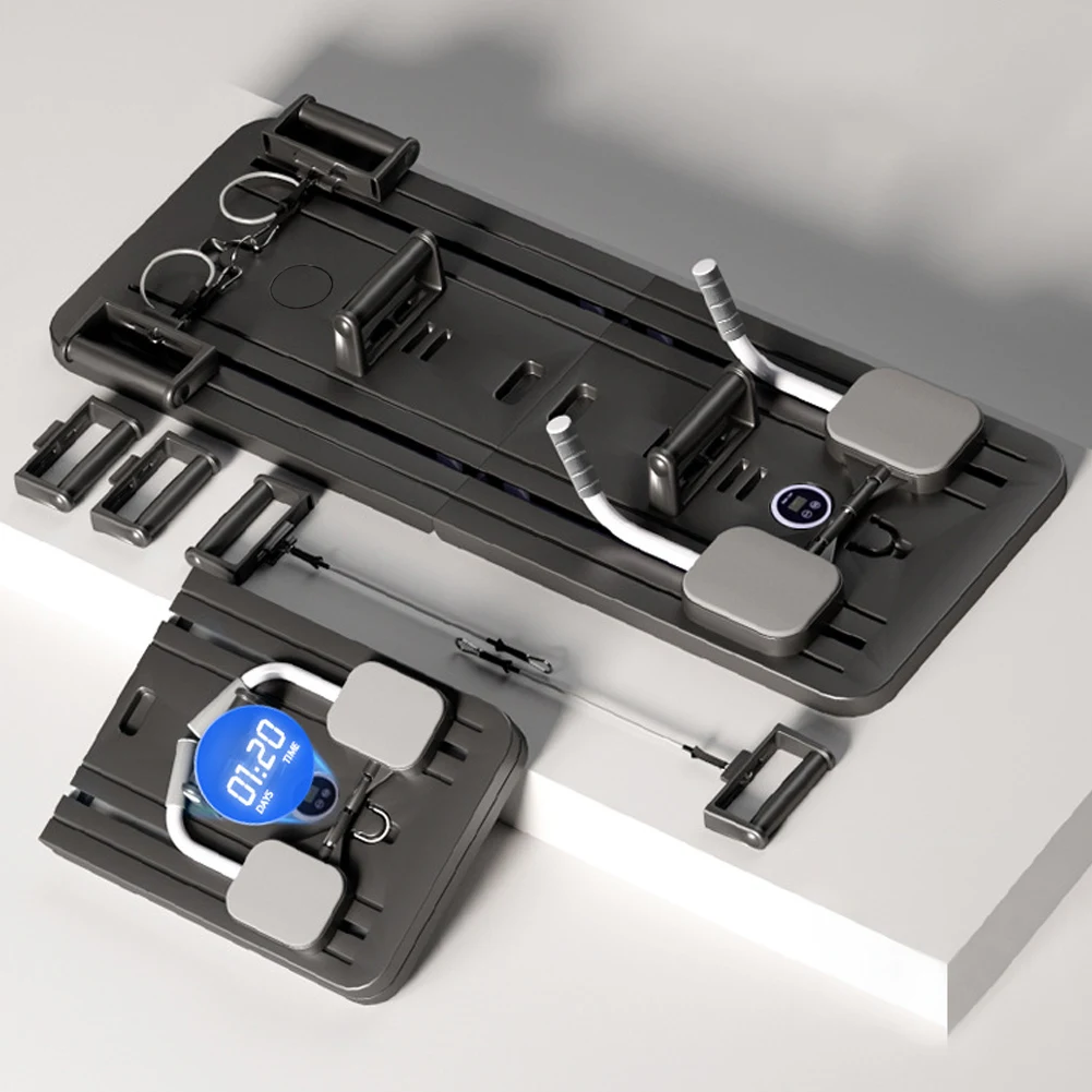 Абдоминальная тренировочная доска с подставкой и счетчиком пилатеса